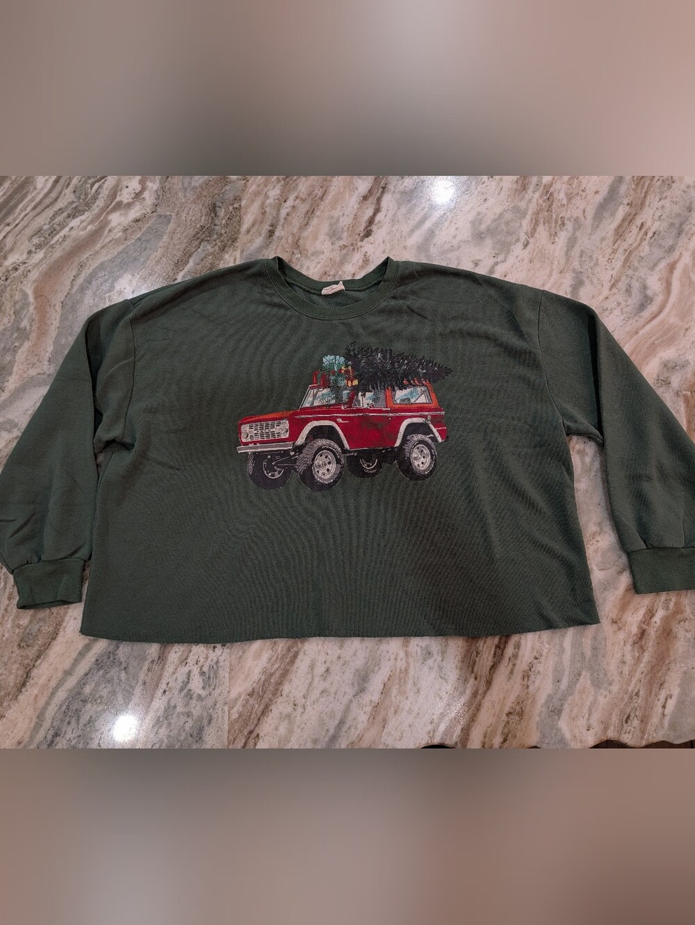 Ford Bronco Holiday Sweater - Picture 5 of 6